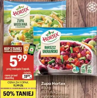 Delikatesy Centrum Zupa Hortex oferta