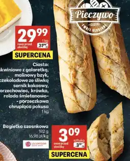 Delikatesy Centrum La Lorraine Bagietka czosnkowa oferta