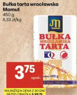 Delikatesy Centrum Bułka tarta wrocławska Mamut oferta