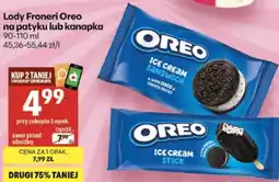 Delikatesy Centrum Lody Froneri Oreo na patyku lub kanapka oferta