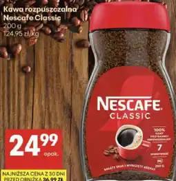 Delikatesy Centrum Kawa rozpuszczalna Nescafe Classic oferta