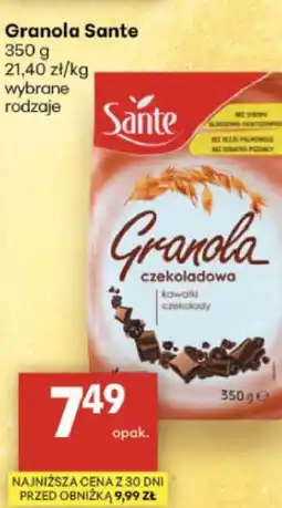 Delikatesy Centrum Granola Sante oferta