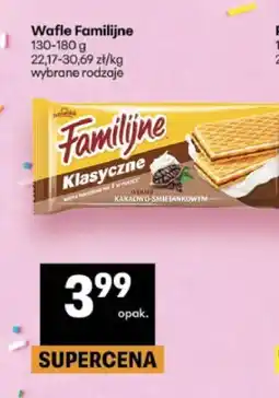 Delikatesy Centrum Wafle Familijne oferta