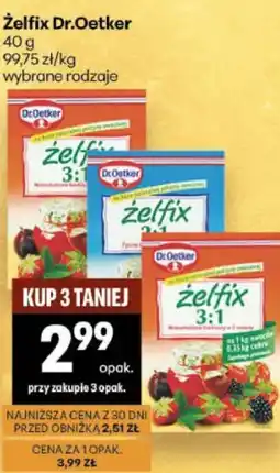 Delikatesy Centrum Żelfix Dr.Oetker oferta