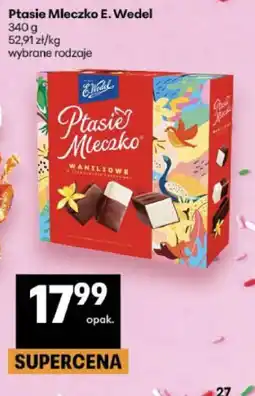 Delikatesy Centrum Ptasie Mleczko E. Wedel oferta