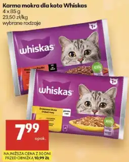Delikatesy Centrum Karma mokra dla kota Whiskas oferta