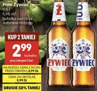 Delikatesy Centrum Piwo Żywiec oferta