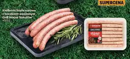Delikatesy Centrum Kiełbaski białe surowe z boczkiem wędzonym Grill House Sokołów oferta
