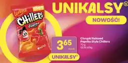 Delikatesy Centrum Chrupki Relaxed Paprika Style Chillers oferta