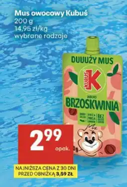 Delikatesy Centrum Mus owocowy Kubuś oferta