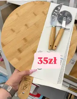 Pepco Pepco Home Bambusowy zestaw do pizzy deska i nóż oferta