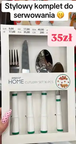 Pepco pepco HOME Cutlery Set 16 pcs oferta