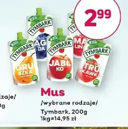 Bliski Mus truskawka Tymbark oferta