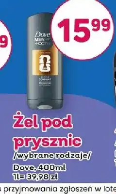 Bliski Żel pod prysznic Dove Men+Care oferta