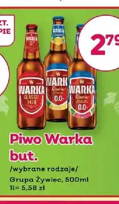 Bliski Piwo Warka Classic butelka oferta