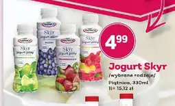 Bliski Skyr jogurt pitny Piątnica brzoskwinia z maliną oferta