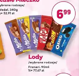 Bliski Lody na patyku Oreo oferta