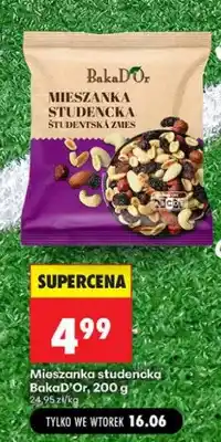 Biedronka Mieszanka studencka BakaD'Or oferta