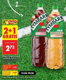 Biedronka Napój niegazowany Tymbark jabłko-brzoskwinia oferta
