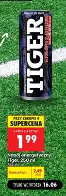 Biedronka Napój energetyczny Tiger Classic oferta