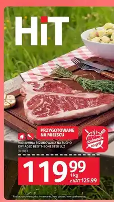 Selgros Wołowina sezonowana na sucho Dry Aged Beef T-Bone stek luz oferta