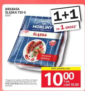 Selgros Kiełbasa Śląska Morliny oferta