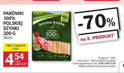 Selgros Parówki 100% polskiej szynki Dolina Dobra oferta