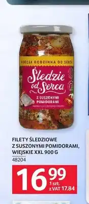 Selgros Filety śledziowe z suszonymi pomidorami Śledzie od Serca XXL oferta