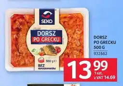 Selgros Dorsz po grecku Seko oferta