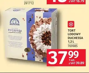 Selgros Tort lodowy Duchessa Sammontana oferta