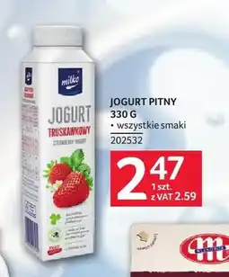 Selgros Jogurt pitny Milko oferta