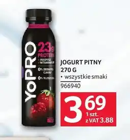 Selgros Jogurt pitny Danone YoPro oferta