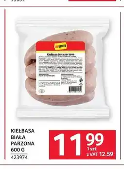 Selgros Kiełbasa biała parzona Topseller oferta
