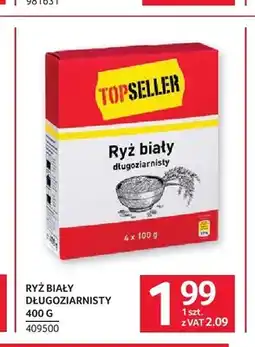 Selgros Ryż biały długoziarnisty Topseller 4-pak oferta