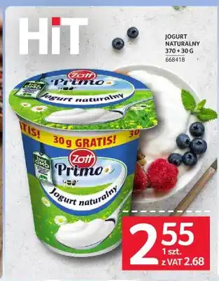 Selgros Jogurt naturalny Zott Primo oferta