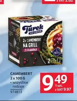 Selgros Ser Camembert na grill Turek 2-pak oferta