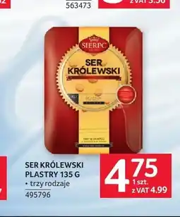 Selgros Ser Królewski plastry Sierpc oferta