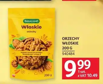 Selgros Orzechy włoskie Bakalland oferta