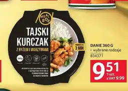 Selgros Danie gotowe Tajski Kurczak z ryżem i warzywami Meal Box oferta