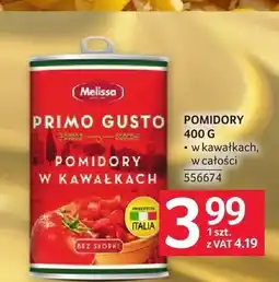 Selgros Pomidory w kawałkach Primo Gusto oferta