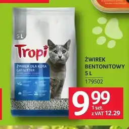 Selgros Żwirek bentonitowy Tropi oferta