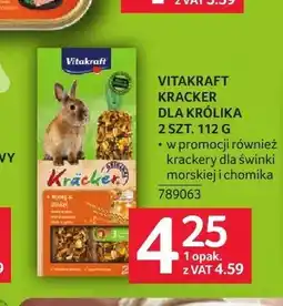Selgros Przysmak dla królika Vitakraft Kräcker 2-pak oferta