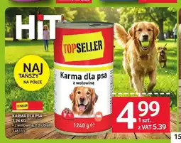 Selgros Karma dla psa Top Seller z drobiem oferta
