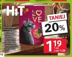 Selgros Karma dla kota My Love oferta