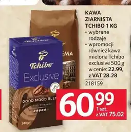 Selgros Kawa ziarnista Tchibo Exclusive oferta