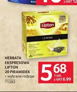 Selgros Herbata ekspresowa Lipton Lemon oferta