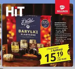 Selgros Bombonierka Baryłki Klasyczne E.Wedel oferta