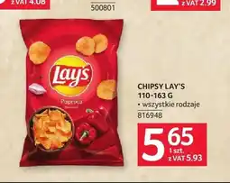 Selgros Chipsy Lay's oferta