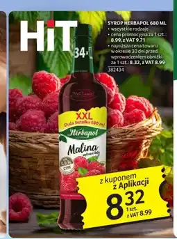 Selgros Syrop Herbapol oferta