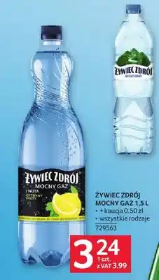 Selgros Napój gazowany Żywiec Zdrój Mocny Gaz oferta